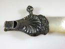 Antique Baby Teething Whistle Rattle Mother of Pearl Victorian Sterling Silver For Parts Restoration product image for Just Stuff I Sell, clear front view, neutral background, original listing photo, optimized descriptive alt text, centered composition variant 3
