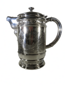 c1881 Cold Water Pitcher Ladies of the First Methodist Episcopal Church Rev. J.G. McCarty — Silver — front view