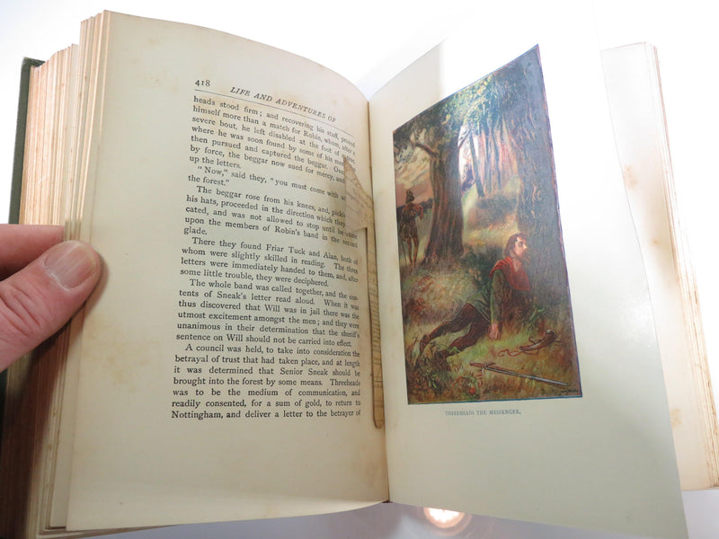 The Life and Adventures of Robin Hood John B Marsh 1895 New Edition Hardback - Just Stuff I Sell