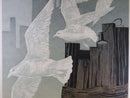 Beautiful Roger Berghoff Limited Edition Seagulls Hand Signed Serigraph Silkscreen product image for Just Stuff I Sell, clear front view, neutral background, original listing photo, optimized descriptive alt text, centered composition variant 3