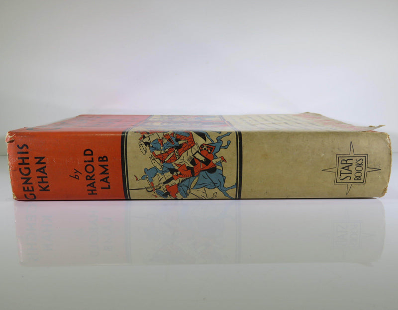 Genghis Khan The Emperor of All Men by Harold Lamb Illustrated 1927 1st Edition - Just Stuff I Sell