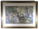 Reading the Will Chromolithograph Vincente De Garcia Paredes New York Graphic Society product image for Just Stuff I Sell, clear front view, neutral background, original listing photo, optimized descriptive alt text, centered composition