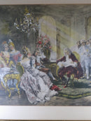 Reading the Will Chromolithograph Vincente De Garcia Paredes New York Graphic Society product image for Just Stuff I Sell, clear front view, neutral background, original listing photo, optimized descriptive alt text, centered composition variant 4