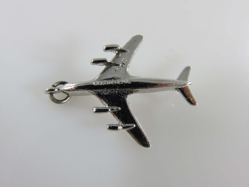 3D Sterling Silver 707 Passenger Jet Airliner CCC Sterling