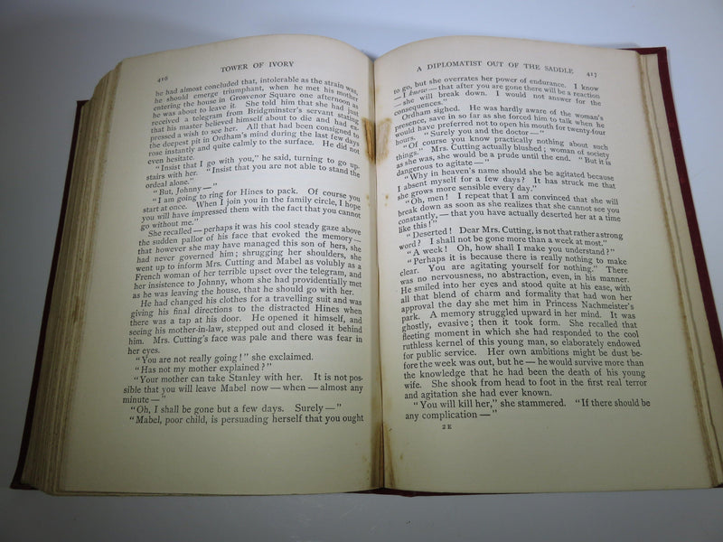 Tower of Ivory A Novel by Gertrude Atherton 1910 The MacMillan Company - Just Stuff I Sell