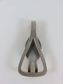 c1940's Zebra Accented Money Clip by Roswell Blackinton & Co Sterling Silver product image for Just Stuff I Sell, clear front view, neutral background, original listing photo, optimized descriptive alt text, centered composition variant 5