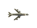 3D Sterling Silver 747 Passenger Airliner Sterling Silver Charm Pendant product image for Just Stuff I Sell, clear front view, neutral background, original listing photo, optimized descriptive alt text, centered composition