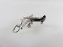 3D Sterling Silver Passenger Prop Airliner Sterling Charm Pendant Moving Wheels Props product image for Just Stuff I Sell, clear front view, neutral background, original listing photo, optimized descriptive alt text, centered composition variant 4