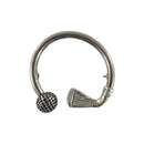 Sterling Silver Golf Club Golf Ball Brooch Pin Golf Ball Unscrews 925 Sterling — Jewelry & Watches:Vintage & Antique Jewelry: