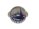 c1943 AAF ATC Air Transport Command Sterling DI Crest Pin LeVelle & Co — Sterling Silver, Silver — front view