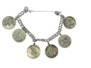 A Wonderful American History Sterling Charm Bracelet by RL Griffith & Son 7 1/2" TL — Jewelry & Watches:Fashion Jewelry:Charm