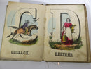 Rare My Own A, B, C, Color Illustrated Book T. W. Strong, Publisher Circa 1855 - Just Stuff I Sell
