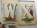Rare My Own A, B, C, Color Illustrated Book T. W. Strong, Publisher Circa 1855 - Just Stuff I Sell