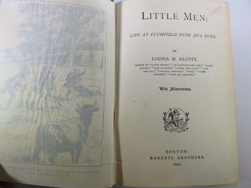 Little Men: Life At Plumfield With Fo's Boys 1896 Luisa M Alcott Illustrated - Just Stuff I Sell