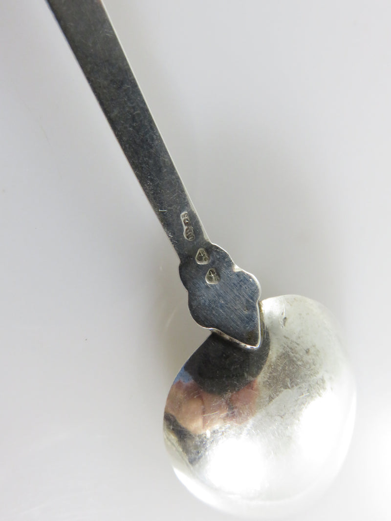 Vintage Osterreich Austria 835 Silver Souvenir Spoon Signed J.D 4 3/8" Long