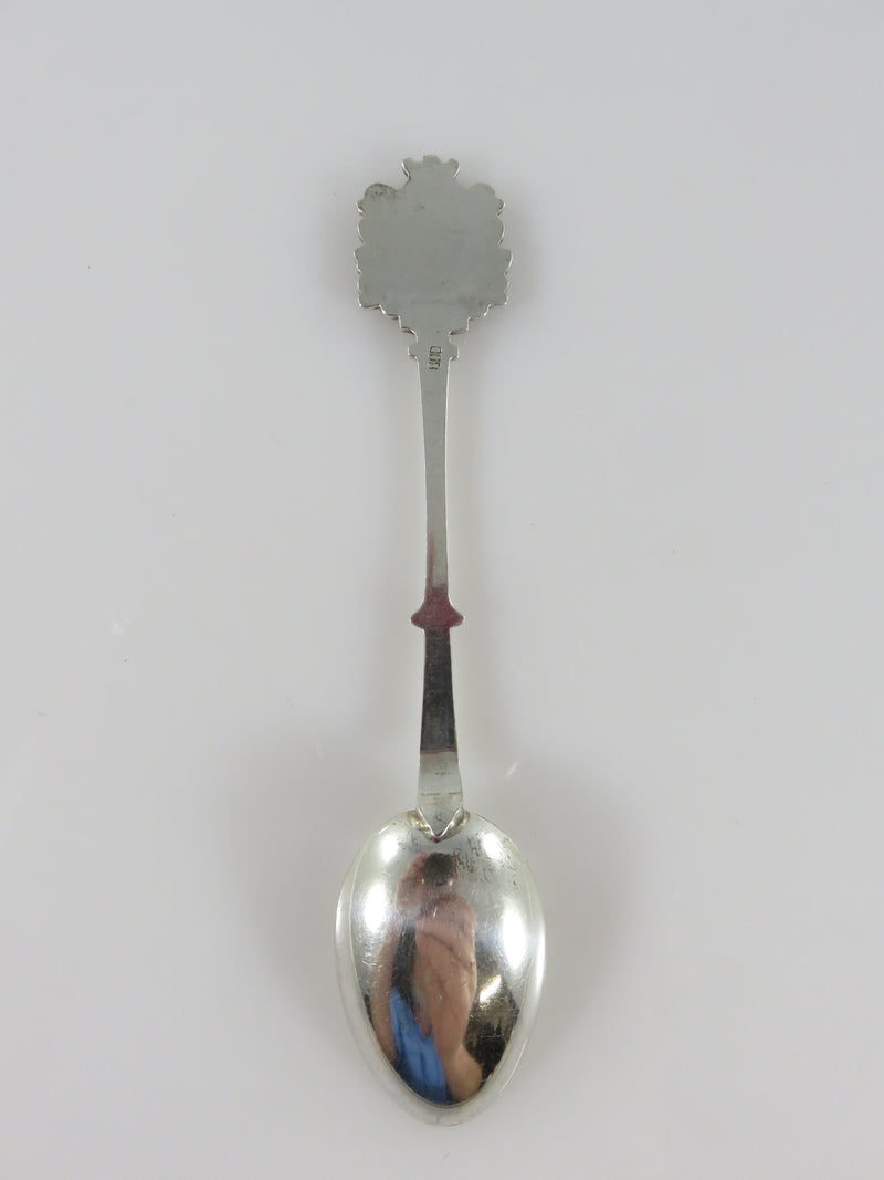 Vintage 800 Silver FrankFurt /M Germany Collector Spoon 4 1/2"