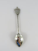 Sterling Silver Llandudno Wales Enamel Portrait Spoon 5 3/8" product image for Just Stuff I Sell, clear front view, neutral background, original listing photo, optimized descriptive alt text, centered composition variant 4