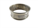 Antique Webster & Co Sterling Silver Single Napkin Ring — Sterling Silver, Silver — front view