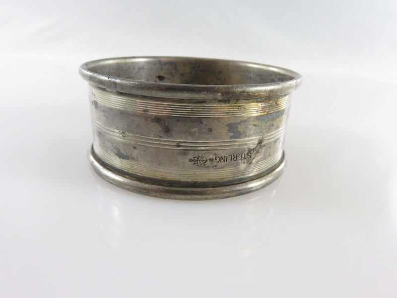 Antique Webster & Co Sterling Silver Single Napkin Ring