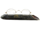 Antique Victorian Eyeglasses With Original Bernville PA Slip Case product image for Just Stuff I Sell, clear front view, neutral background, original listing photo, optimized descriptive alt text, centered composition