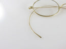 Antique GUDZ Gold Wire Rim Eyeglasses 4" Temples for restoration product image for Just Stuff I Sell, clear front view, neutral background, original listing photo, optimized descriptive alt text, centered composition variant 2