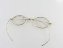 Antique GUDZ Gold Wire Rim Eyeglasses 4" Temples for restoration product image for Just Stuff I Sell, clear front view, neutral background, original listing photo, optimized descriptive alt text, centered composition variant 7