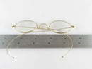 Antique GUDZ Gold Wire Rim Eyeglasses 4" Temples for restoration product image for Just Stuff I Sell, clear front view, neutral background, original listing photo, optimized descriptive alt text, centered composition variant 10