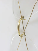 American Optical 10/12 Rimless Bi-Focal Eyeglasses for Restoration product image for Just Stuff I Sell, clear front view, neutral background, original listing photo, optimized descriptive alt text, centered composition variant 6