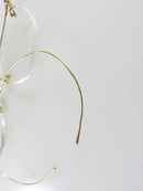 American Optical 10/12 Rimless Bi-Focal Eyeglasses for Restoration product image for Just Stuff I Sell, clear front view, neutral background, original listing photo, optimized descriptive alt text, centered composition variant 9