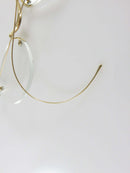 American Optical 10/12 Rimless Bi-Focal Eyeglasses for Restoration product image for Just Stuff I Sell, clear front view, neutral background, original listing photo, optimized descriptive alt text, centered composition variant 10