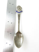 Unusual Blue Enamel Silver Plate Shakespeare Icon Souvenir Spoon product image for Just Stuff I Sell, clear front view, neutral background, original listing photo, optimized descriptive alt text, centered composition variant 5