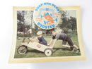 Appleton Jaycees Soap Box Derby Booster Pin June 16th 1968 with Soap Box Photo product image for Just Stuff I Sell, clear front view, neutral background, original listing photo, optimized descriptive alt text, centered composition
