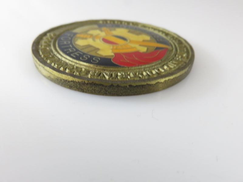 US Army Training and Doctrine Command Freedom's Fortress John Abrams Challege Coin