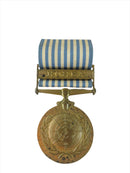 Vintage 1950's United Nations Korean War Medal — front view