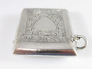 Lovely Circa 1911 Match Safe Vesta Pocket Watch Fob Sterling UK Arthur Barnett & Co product image for Just Stuff I Sell, clear front view, neutral background, original listing photo, optimized descriptive alt text, centered composition variant 4
