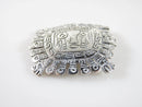 Artisan Hand Worked Peruvian Sterling Brooch Viracocha the Feathered Snake God - Just Stuff I Sell