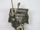 Sterling Silver & Inlaid Abalone Maple Leaf Pin Brooch Taxco Mexico Signed - Just Stuff I Sell