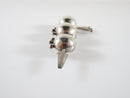 Rare Sterling Silver Caterpillar Pin Brooch from Mexico 2 3/8" TH-82 - Just Stuff I Sell