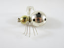 Sterling Spider Pin Brooch 2 x 2 1/2" Sterling Silver Mexico TM-212 - Just Stuff I Sell