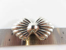 Large Sterling Silver Modernist Bow Tie Ribbon Brooch Pin Mexico 925 TV-56 22.7 Grams - Just Stuff I Sell