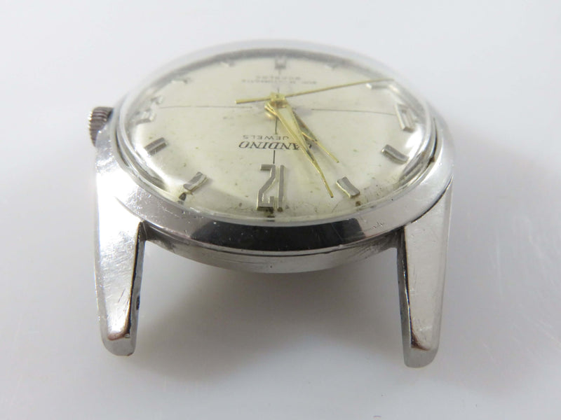 Candino 30 Jewel Super Automatic Incablow Wrist Watch Gladstone Stainless Case