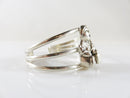 Sterling Silver 3 Wire Navajo Carol Felley Style Story Teller Cuff 1 1/4" Deep x 6" - Just Stuff I Sell