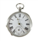 c1875 Swiss Fine Silver Cased Patent Lever Pocket Watch Sr