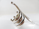 Alfredo Villasana Modernist Hinged Cuff Clamper Bracelet 925 Taxco Mexico - Just Stuff I Sell