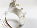 Alfredo Villasana Modernist Hinged Cuff Clamper Bracelet 925 Taxco Mexico - Just Stuff I Sell