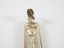 Egyptian Revival Sterling & Rose Gold Egyptian Goddess Neith Cartouche Pendant product image for Just Stuff I Sell, clear front view, neutral background, original listing photo, optimized descriptive alt text, centered composition variant 4