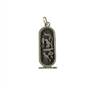 1920 Egyptian Sterling Silver Art Deco King Tut Cartouche Pendant — Jewelry & Watches:Fine Jewelry:Fine Necklaces & Pendants:
