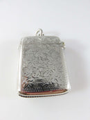 Circa 1904 Match Safe Vesta Pocket Watch Fob Sterling UK E J Partridge product image for Just Stuff I Sell, clear front view, neutral background, original listing photo, optimized descriptive alt text, centered composition variant 6