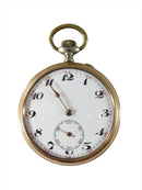 Theil Pocket Watch German Men's Watch For Restoration Winds & Runs 45mm Approx