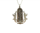 1919 Egyptian Revival 800 Silver Anubis Jackal Cartouche Pendant — Jewelry & Watches:Fine Jewelry:Fine Necklaces & Pendants:P